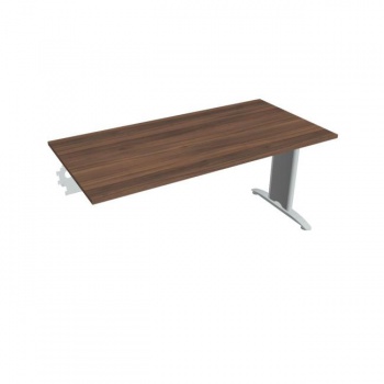 Rokovací stôl Flex, 160x75,5x80 cm, orech/kov 