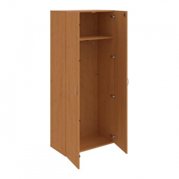 Šatníková skriňa Drive, zámok, 80x185x42 cm, jelša/jelša 