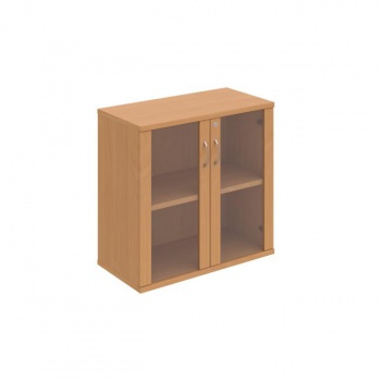 Policová skriňa Strong, zámok, 80x76,8x40 cm, buk/buk 