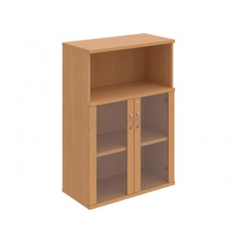 Policová skriňa Strong, zámok, 80x115,2x40 cm, buk/buk 