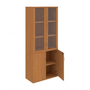 Policová skriňa Strong, zámok, 80x192x40 cm, jelša/jelša 