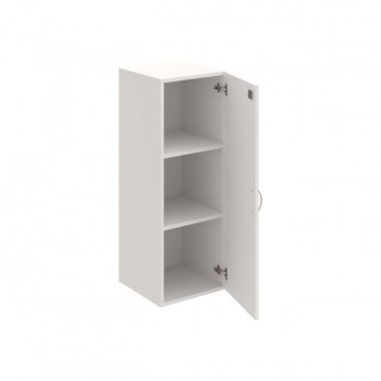 Policová skriňa Drive, zámok, 40x111,0x42 cm, biela/biela 