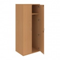 Šatníková skriňa Strong, zámok, 80x192x60 cm, buk/buk 