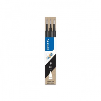 Náhradná náplň do gumovacieho rollera PILOT Frixion 0,5 mm čierna 3ks 