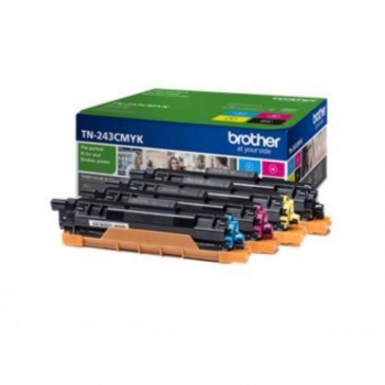 Toner Brother TN-243 sada pre HL-L3210CW/L3270CDW/DCP-L3510CDW/L3550CDW K/C/M/Y (1.000 str.) 