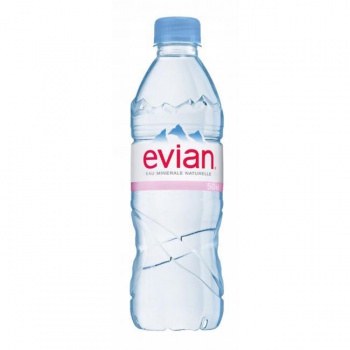 Minerálna voda Evian 24 x 0,5 ℓ PET 