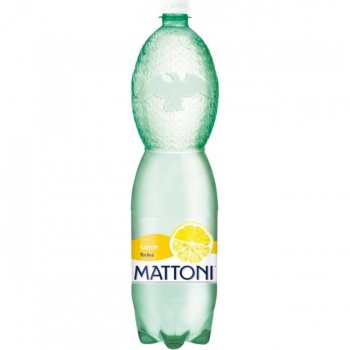 Minerálna voda MATTONI ochutená - citrón sýtená 6 x 1,5 ℓ 