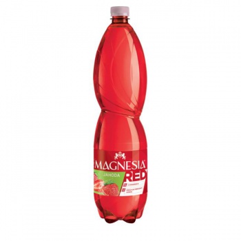 Minerálna voda MAGNESIA red ochutená - jahoda 6 x 1,5 ℓ 