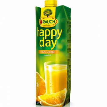 Džús Happy Day Pomaranč 100% 1 ℓ 
