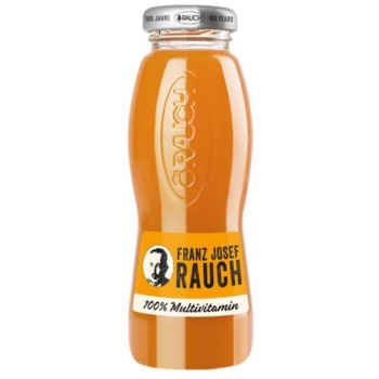 Džús RAUCH Multivitamín 100% 24 x 0,2 ℓl VRATNÉ SKLO 