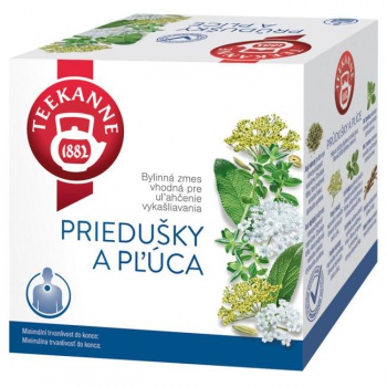 Čaj TEEKANNE bylinný Priedušky a pľúca HB 10 x 2g 