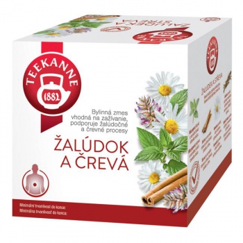 Čaj TEEKANNE bylinný Žalúdok a črevá HB 10 x 2g 