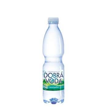 Minerálna voda Dobrá voda jemne perlivá 8 x 0,5 ℓ 