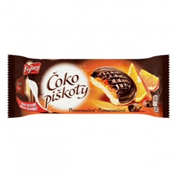 Figaro Čoko piškóty pomaranč 147 g 