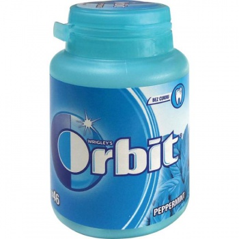 Wrigley`s Orbit Peppermint dražé 64 g dóza 