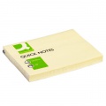Samolepiaci bloček Q-CONNECT žltý 76x102mm 