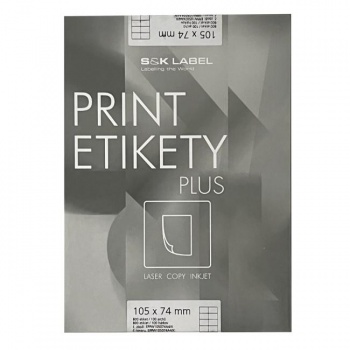 Etikety na označovanie, 105,0x74,0 mm, biele etikety 