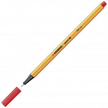 Liner STABILO Point 88 červený 