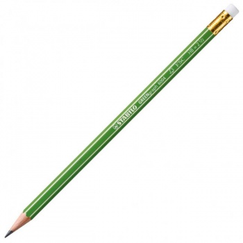 Ceruzka STABILO GREENgraph HB s gumou 12ks 