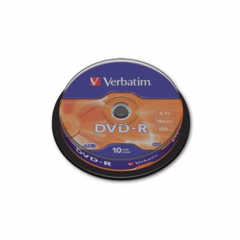 Verbatim DVD-R 16x cake10 