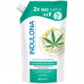 Tekuté mydlo INDULONA náhradná náplň 500 ml Konopné semienko 
