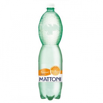 Minerálna voda MATTONI ochutená - pomaranč sýtená 6 x 1,5 ℓ 