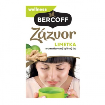 Čaj Bercoff Klember zázvorový s limetkou HB 40 g 