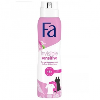 DARČEK: FA Deo Women 150ml Invisible Sensitive 