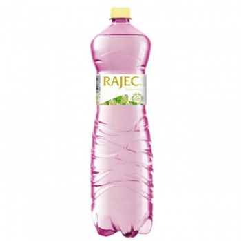 Pramenitá voda Rajec ochutená - bazový kvet nesýtená 6 x 1,5 ℓ 
