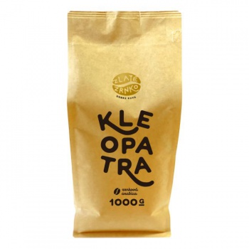 Káva zrnková Zlaté Zrnko Kleopatra 100% arabica 1kg 