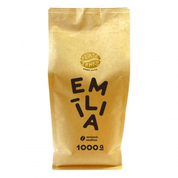 Káva zrnková Zlaté Zrnko Emília 100% arabica 1kg 