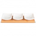 DARČEK: Servírovacie misky 3ks 26X8 BAMBOO LAMART LT9217 