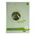 Blok College Format Werk Ursus Green A4 80 listov linajkový 60g recyklovaný 