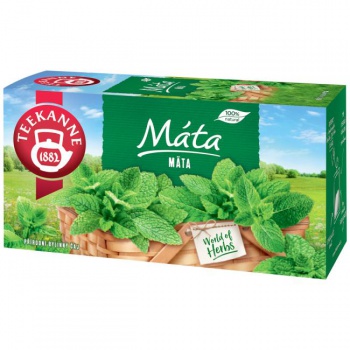 Čaj TEEKANNE bylinný Mäta HB 20 x 1,5g 