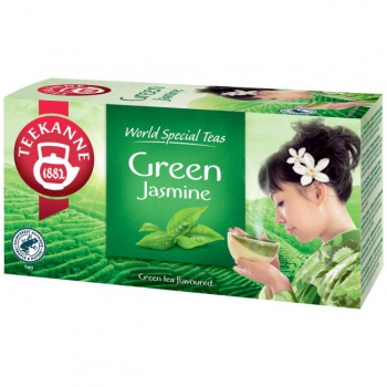 Čaj TEEKANNE Green & Jasmine HB 20 x 1,75g 