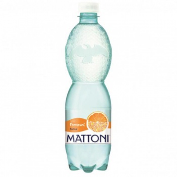 Minerálna voda MATTONI ochutená - pomaranč sýtená 12 x 0,5 ℓ 