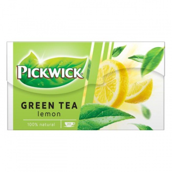 Čaj PICKWICK zelený s citrónom HB 20 x 2g 