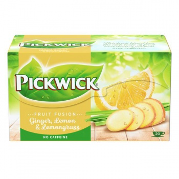 Čaj PICKWICK zázvor s citrónom HB 20 x 2g 