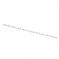 Plastové hrebene Q-CONNECT 6mm biele 
