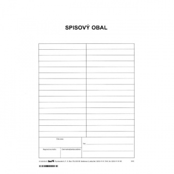 Spisový obal A4, 20 ks 