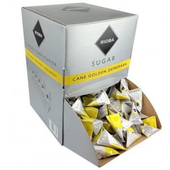 Cukor Rioba trstinový 500 x 4 g pyramídky 