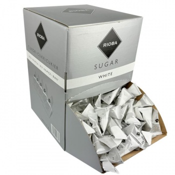Cukor Rioba biely 500 x 4 g pyramídky 