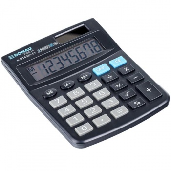 Kalkulačka DONAU TECH K-DT4081-01 čierna 