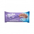 DARČEK: Milka Cookies Sensation Oreo Creme, 156 g 