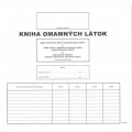 Kniha omamných látok 56 listov 