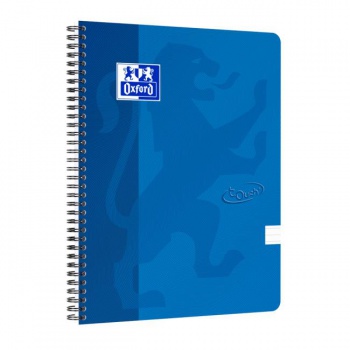 Blok Oxford Nordic Touch modrý, A4+, 70 listov, linajkový 