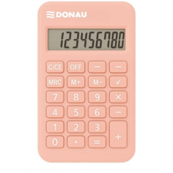 Kalkulačka Donau Tech K-DT2082 ružová 