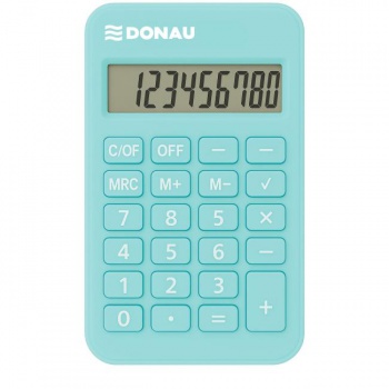 Kalkulačka Donau Tech K-DT2082 tyrkysová 