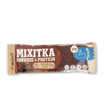 DARČEK: Mixitky proteinové tyčinky bez lepku Brownie 43g 