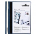 Rýchloviazač DURABLE Duraplus tmavomodrý Zakladač s priehľadným predným krytom